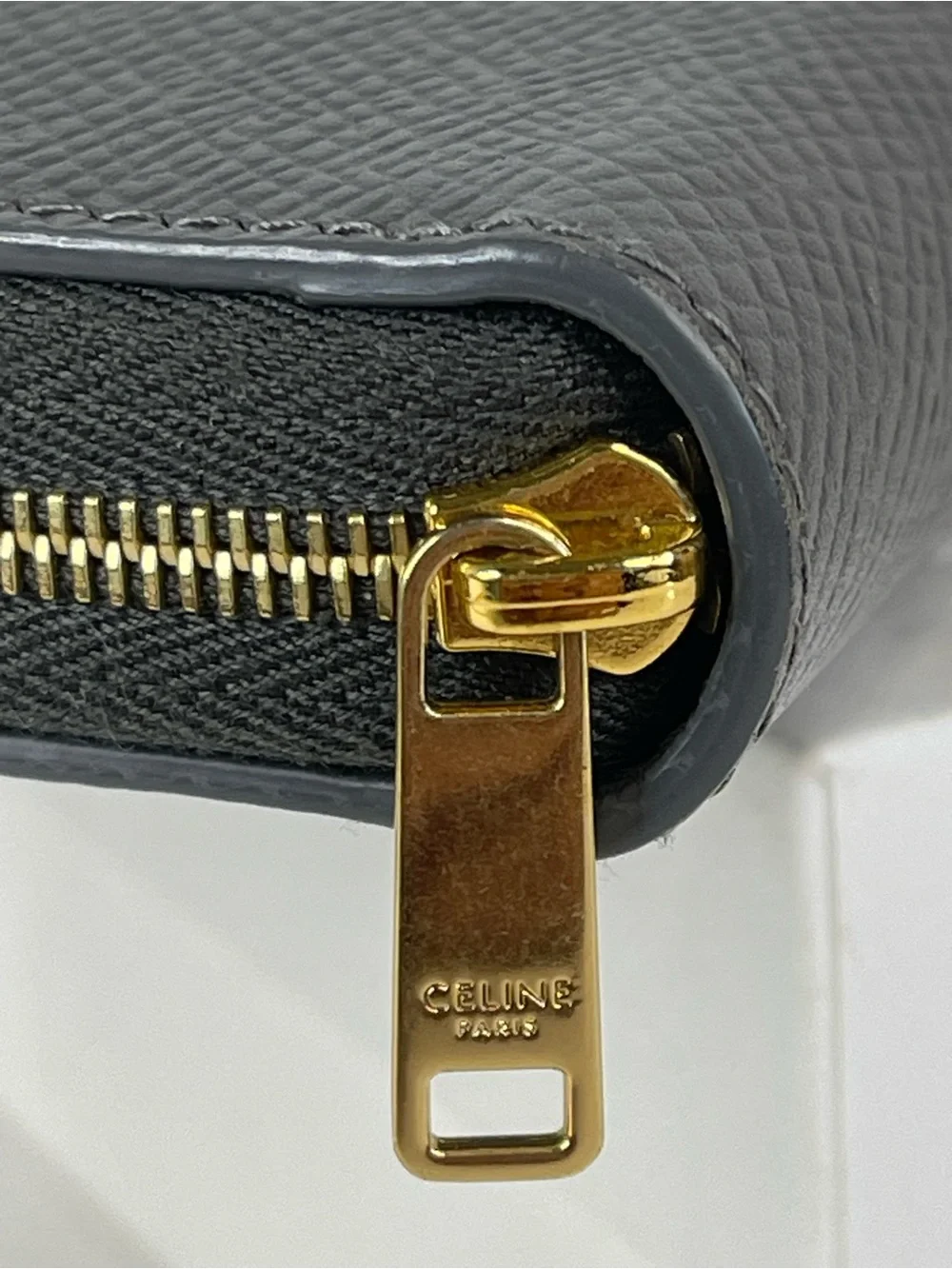 Celine Large Zipped Wallet With Dust Bag and Box